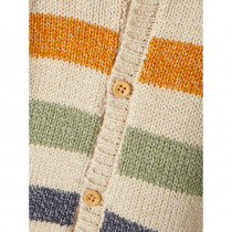 NAME IT Strik Cardigan Otal Peyote Melange