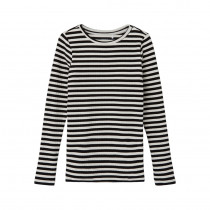 NAME IT Langærmet Bluse Suraja Black Stripe