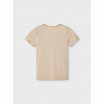 NAME IT Kortærmet T-shirt Frede Oxford Tan