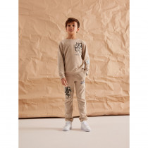 NAME IT Sweatshirt Nolose Oxford Tan