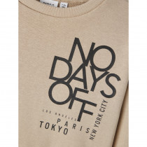 NAME IT Sweatshirt Nolose Oxford Tan