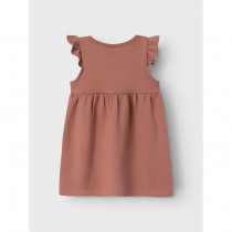 NAME IT Sweat Spencer Kjole Onina Light Mahogany