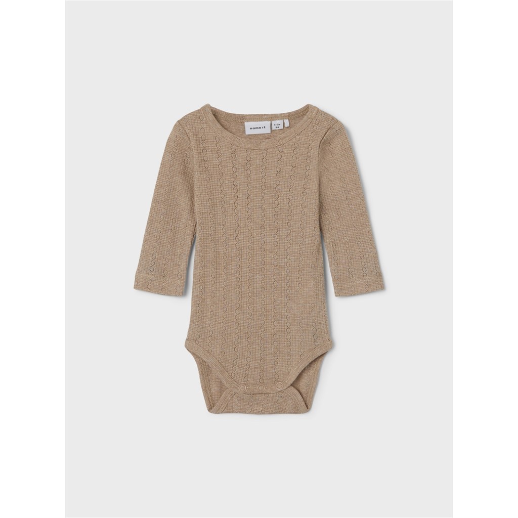NAME IT Glimmer Body Ohusa Oxford Tan