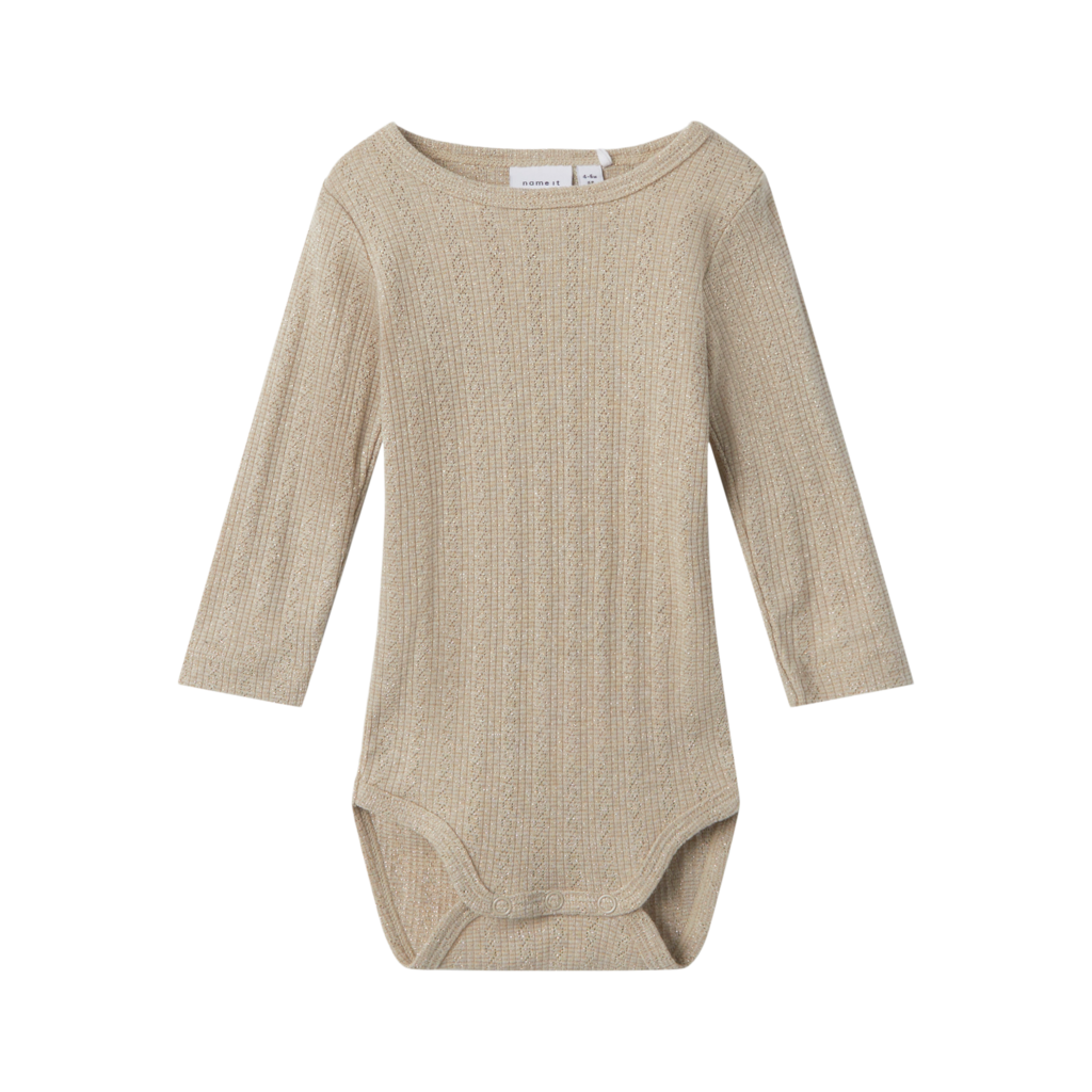 Billede af NAME IT Langærmet Body Ohusa Pure Cashmere hos Smartkidz.dk