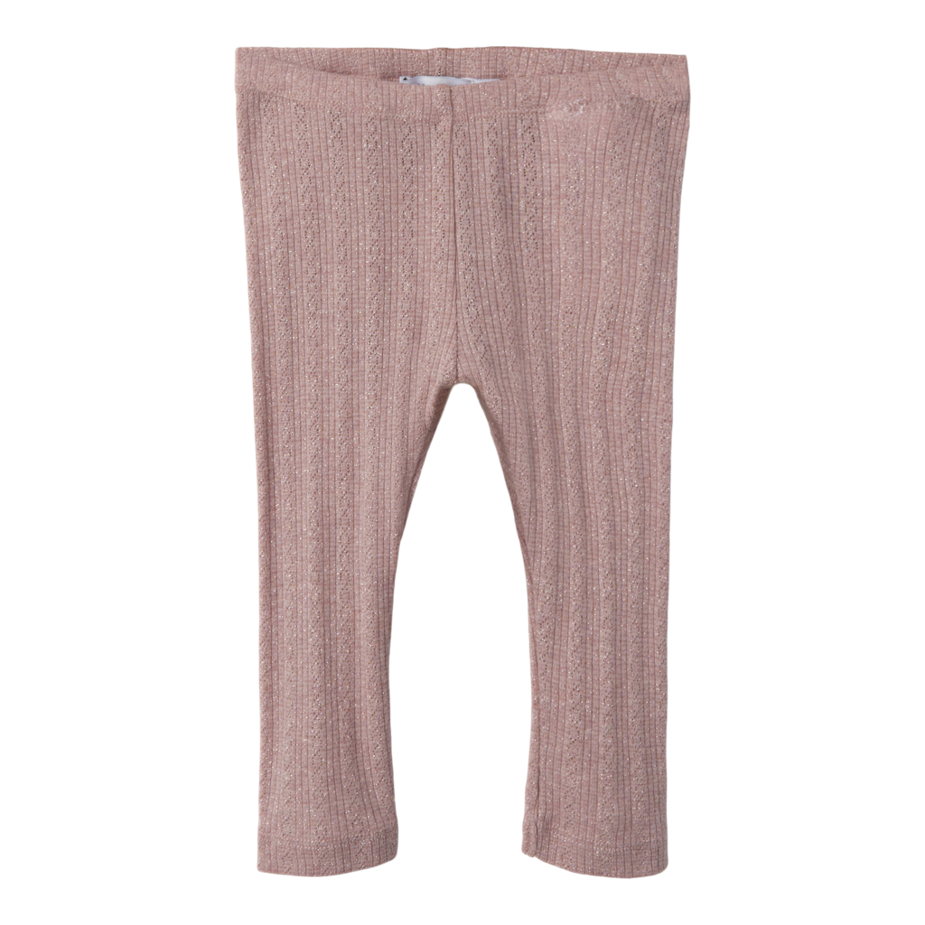 Billede af NAME IT Glimmer Leggings Ohusa Deauville Mauve hos Smartkidz.dk