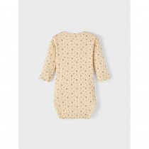 LIL ATELIER Rib Body Gago Wood Ash