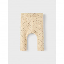 LIL ATELIER Rib Leggings Gago Wood Ash