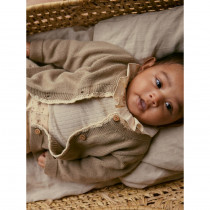 LIL ATELIER Rib Leggings Gago Wood Ash