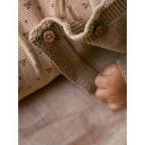 LIL ATELIER Rib Leggings Gago Wood Ash