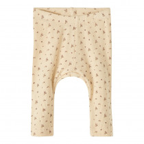 LIL ATELIER Rib Leggings Gago Wood Ash