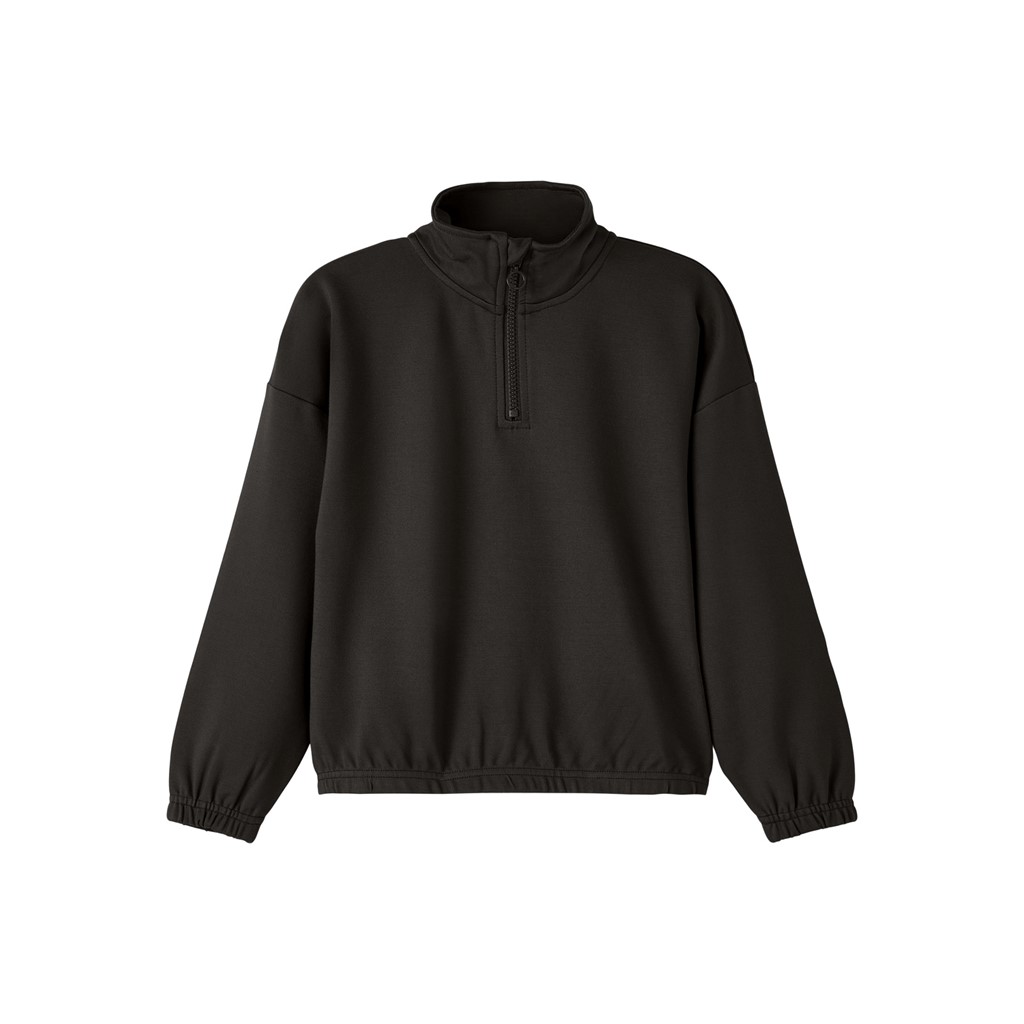 Name It Nasila Lynlås Sweatshirt - Black