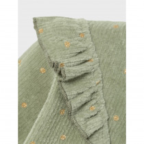 NAME IT Velour Glimmer Bluse Nelly Oil Green