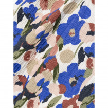 NAME IT Langærmet Blomster Bluse Odine Jet Stream