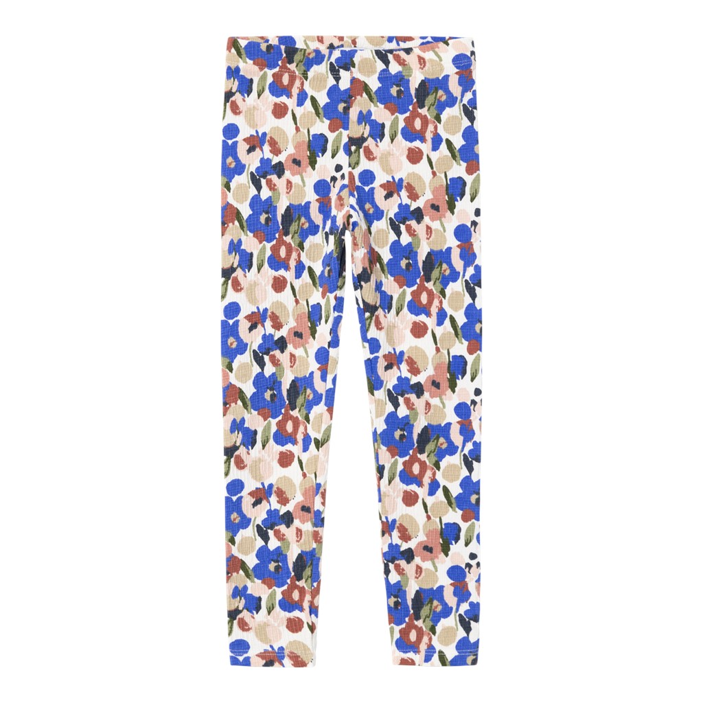 NAME IT Blomster Leggings Odine Jet Stream