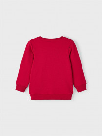 NAME IT Jule Sweatshirt Rosa Jester Red