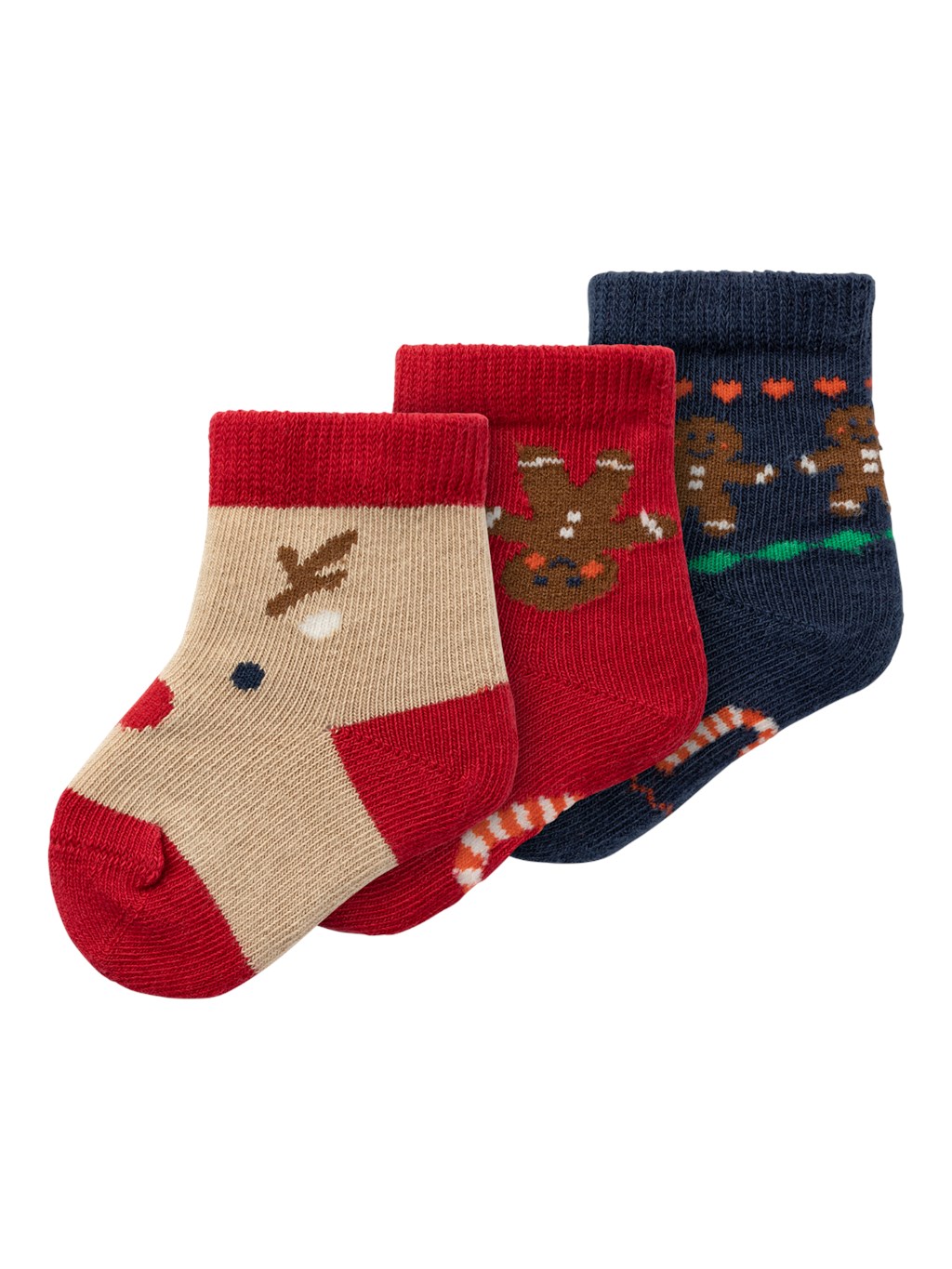 #3 - Name it Jester Red Richristmas Socks 3-pack