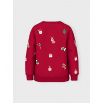NAME IT Jule Sweatshirt Rimax Jester Red