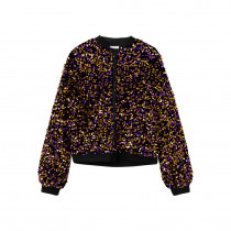 NAME IT Palliet Bomber Jakke Runica Grape Juice