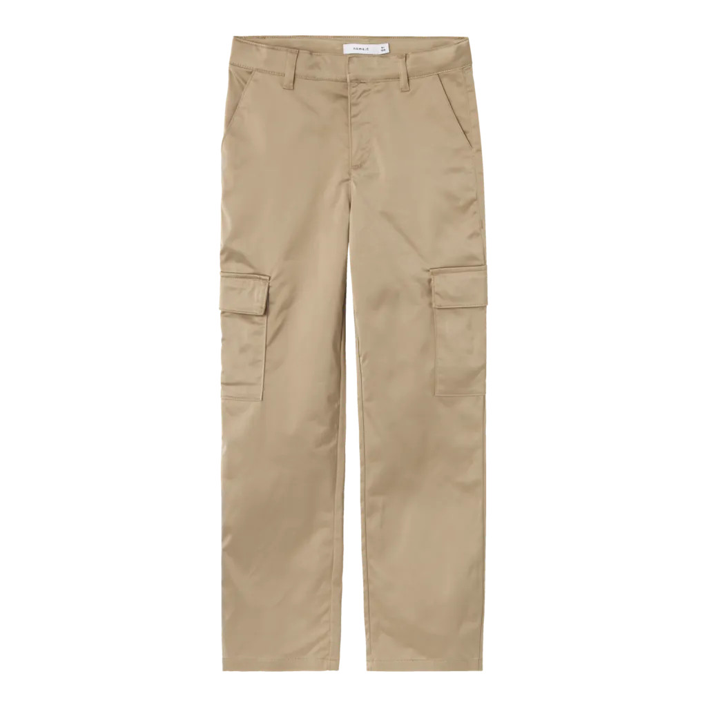 NAME IT Straight Twill Bukser Rose Weathered Teak
