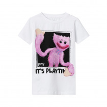 NAME IT Tee Mirella Poppy Bright White