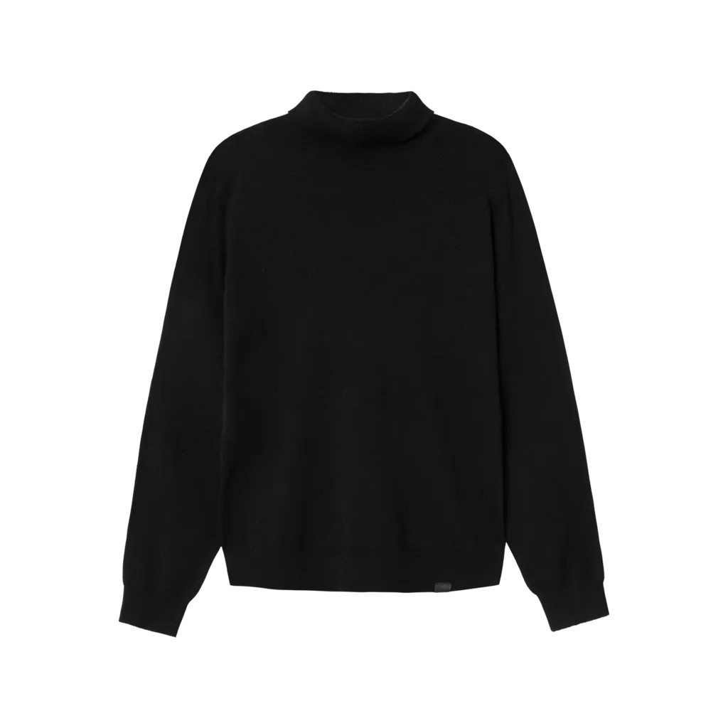 Name It Romil Rullekrave Striktrøje - Black