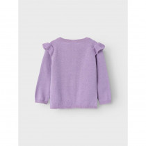 NAME IT Glimmer Cardigan Fresine Lavender Mist