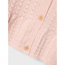 NAME IT Baby Strik Cardigan Rose Smoke