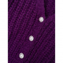 NAME IT Strik Cardigan Rendyani Grape Juice