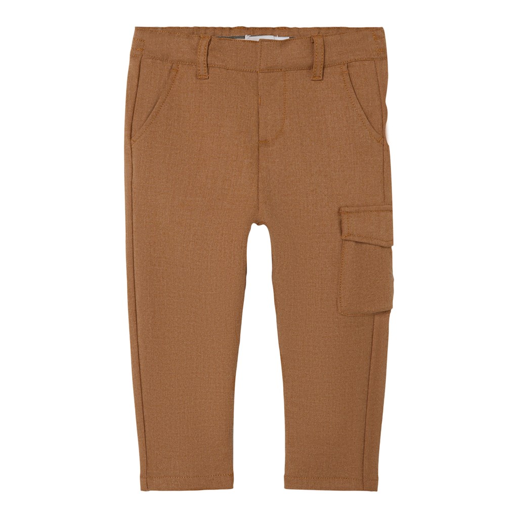 NAME IT Twill Cargo Bukser Ryan Bone Brown