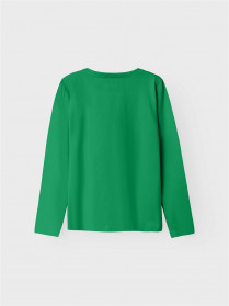 NAME IT Langærmet Bluse Vux Green Bee