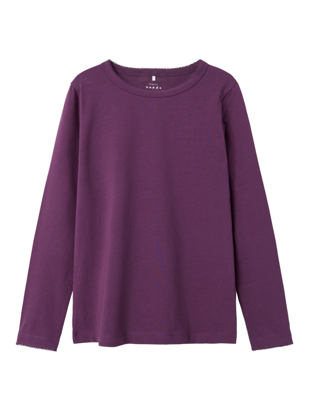 NAME IT Langærmet Bluse Venilla Plum Purple