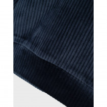NAME IT Velour Bluse Veloa Dark Sapphire