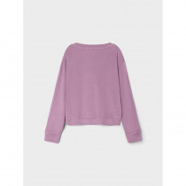 NAME IT Velour Bluse Veloa Lavender Mist