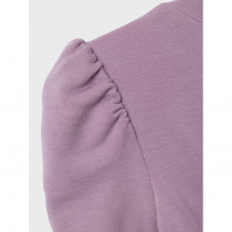 NAME IT Pufærme Bluse Rosanna Lavender Mist