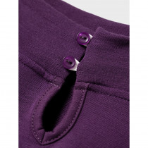 NAME IT Pufærme Bluse Rosanna Plum Purple