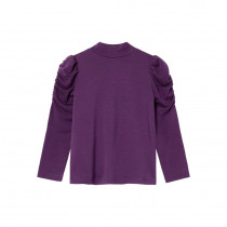 NAME IT Puf Ærme Bluse Rosanna Plum Purple