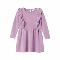 NAME IT Flæse Kjole Rosanna Lavender Mist