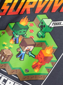 NAME IT Minecraft Sweatshirt Onald India Ink