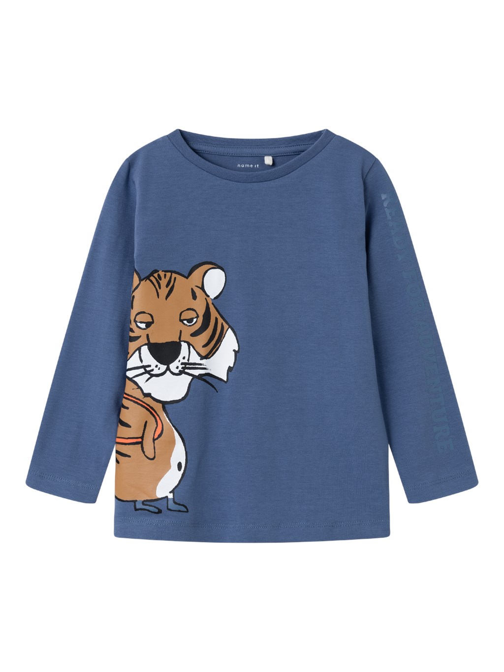 NAME IT Langærmet Bluse Stiger Bijou Blue