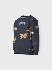 NAME IT Sweatshirt Med Biler Rexi India Ink