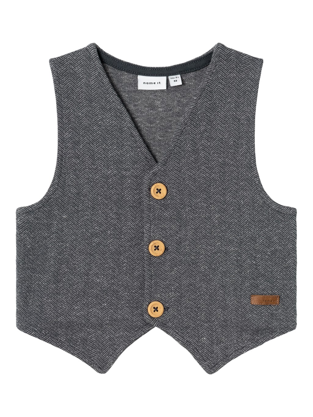 NAME IT Vest Robino India Ink