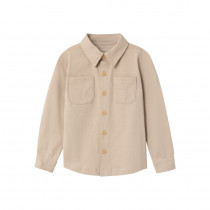 NAME IT Jersey Skjorte Ronald Oxford Tan