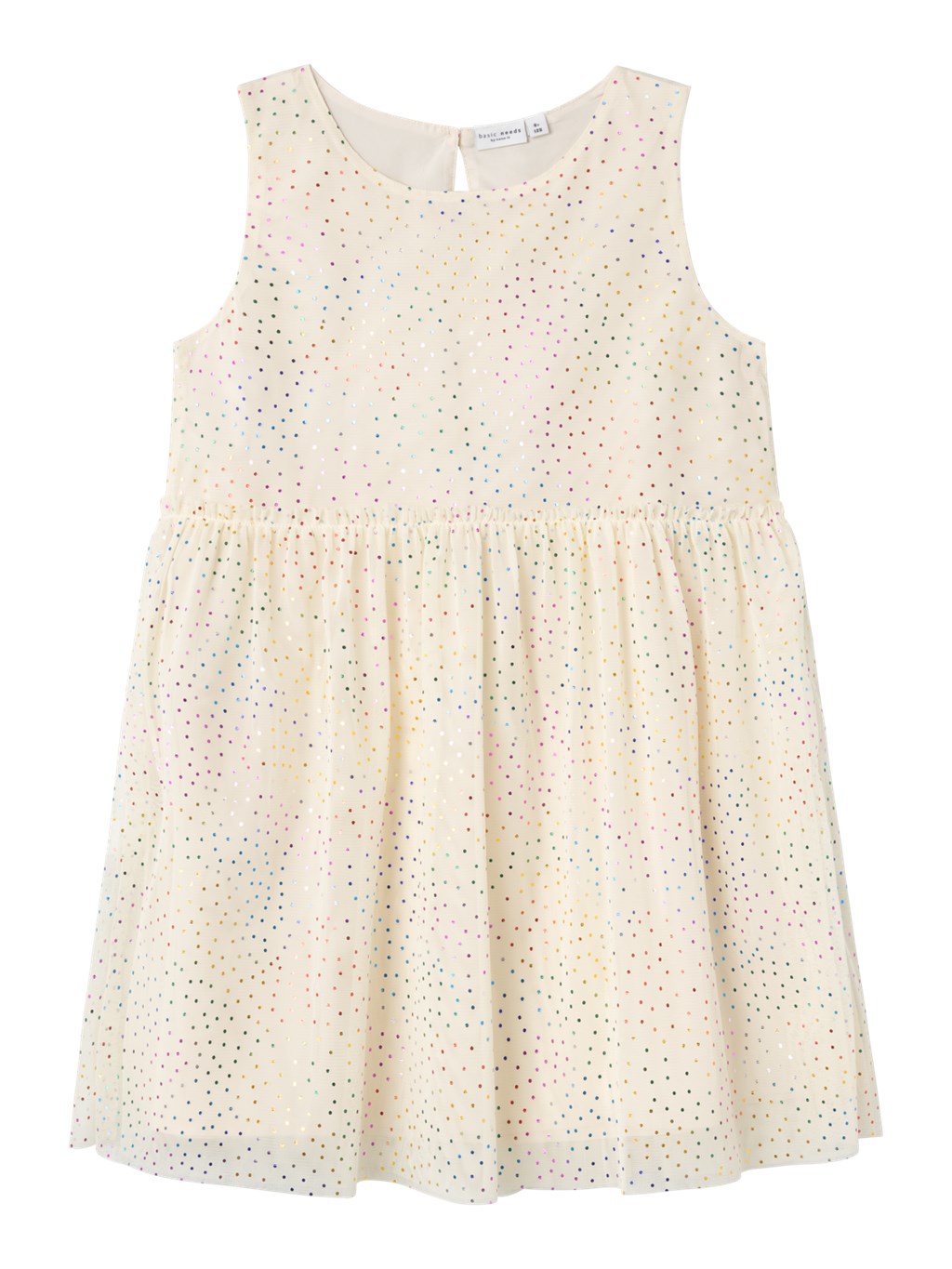 NAME IT Glimmer Tyl Kjole Buttercream 