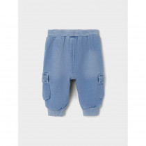 NAME IT Baby Cargobukser Ben Light Blue Denim
