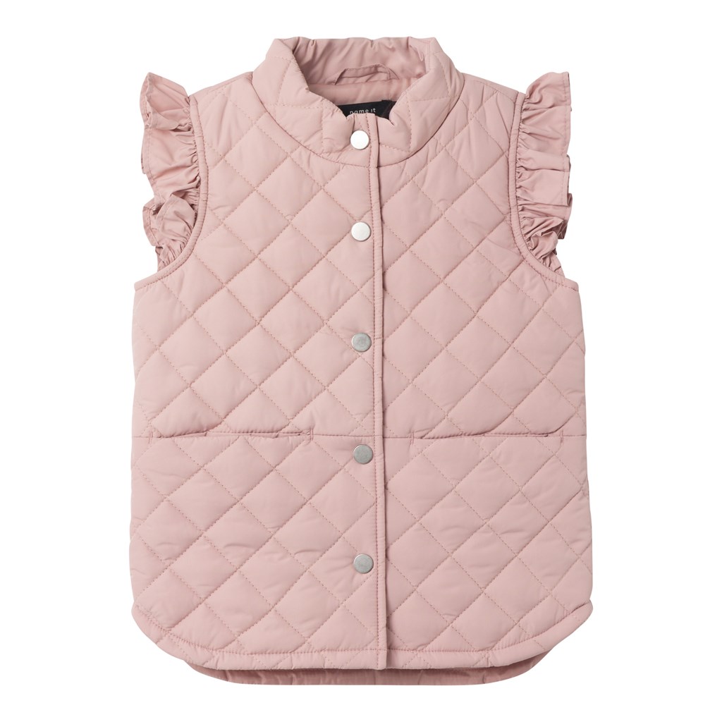 NAME IT Quiltet Vest Mille Deauville Mauve