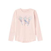 NAME IT Langærmet Bluse Vix Sepia Rose Make A Wish