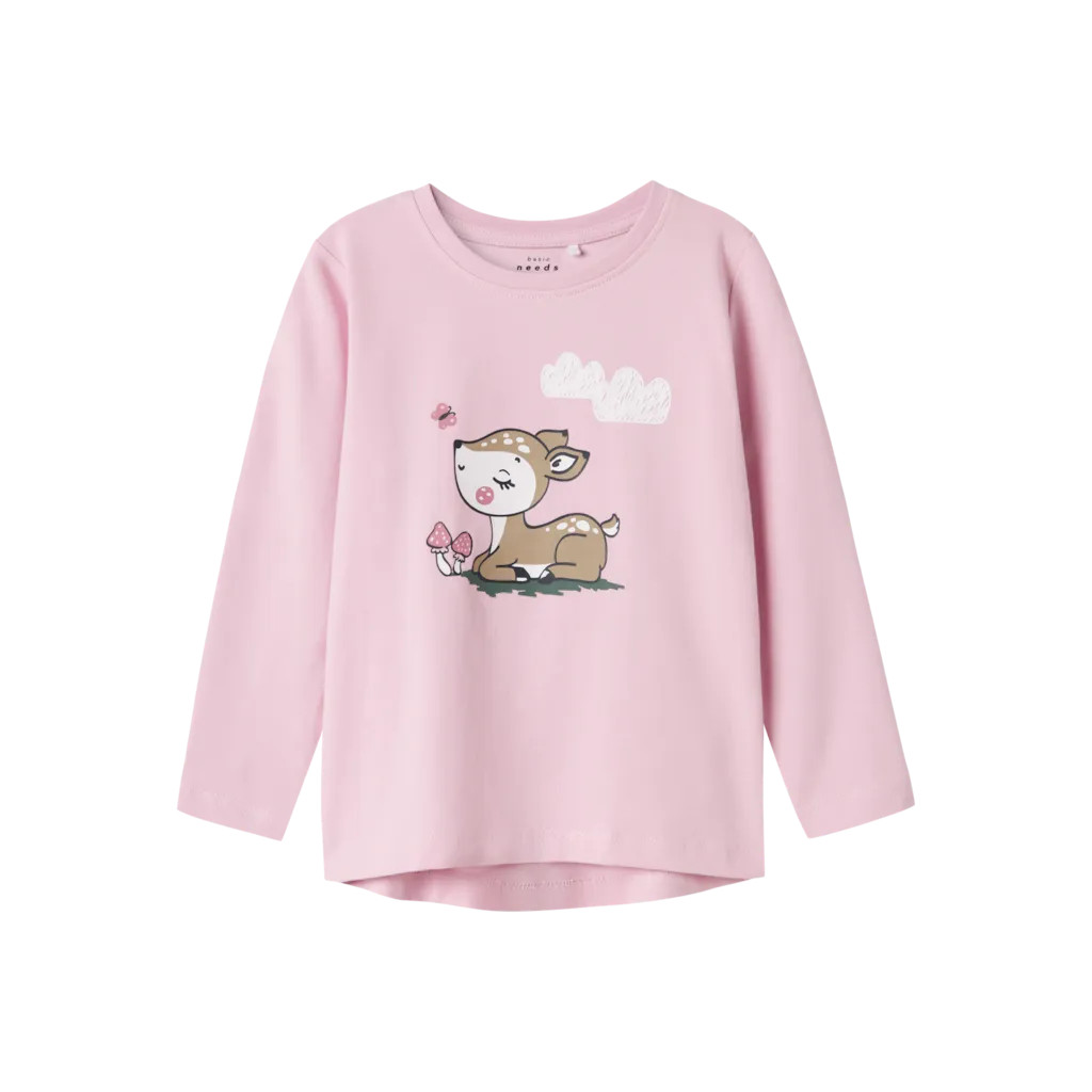 NAME IT Langærmet Bluse Vix Corsage