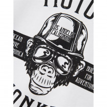 NAME IT T-Shirt Victor Bright White 