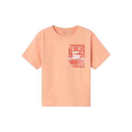 NAME IT Løs T-Shirt Vagno Papaya Punch