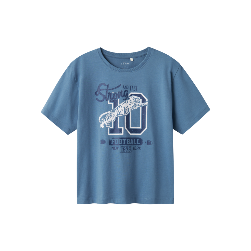 Name It Løs T-shirt Vagno - Coronet Blue